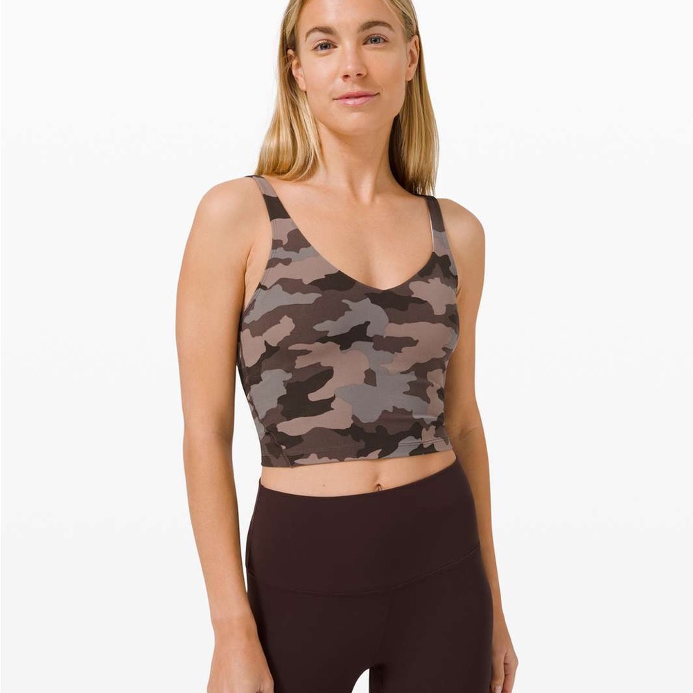 Lululemon Align Tank Top Heritage 365 Camo Dusty Bronze Multi